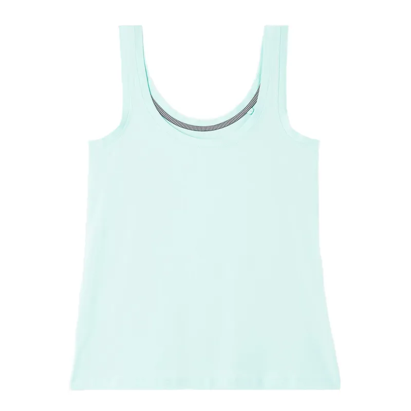 Joules Annika Scoop Neck Jersey Vest - Aqua